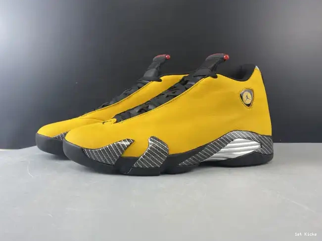 1st Kicks Shoes 14 RETRO GOLD AIR UNIVERSITY BQ3685-706 JORDAN 0611